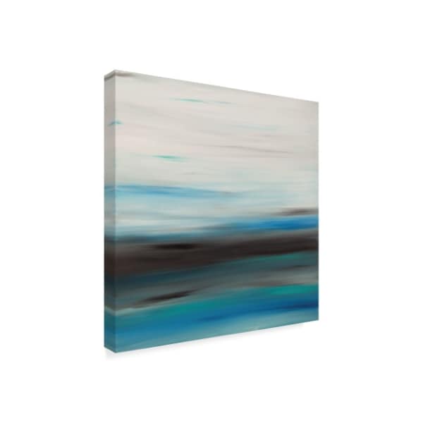 Hilary Winfield 'Sunset White Blue' Canvas Art,24x24